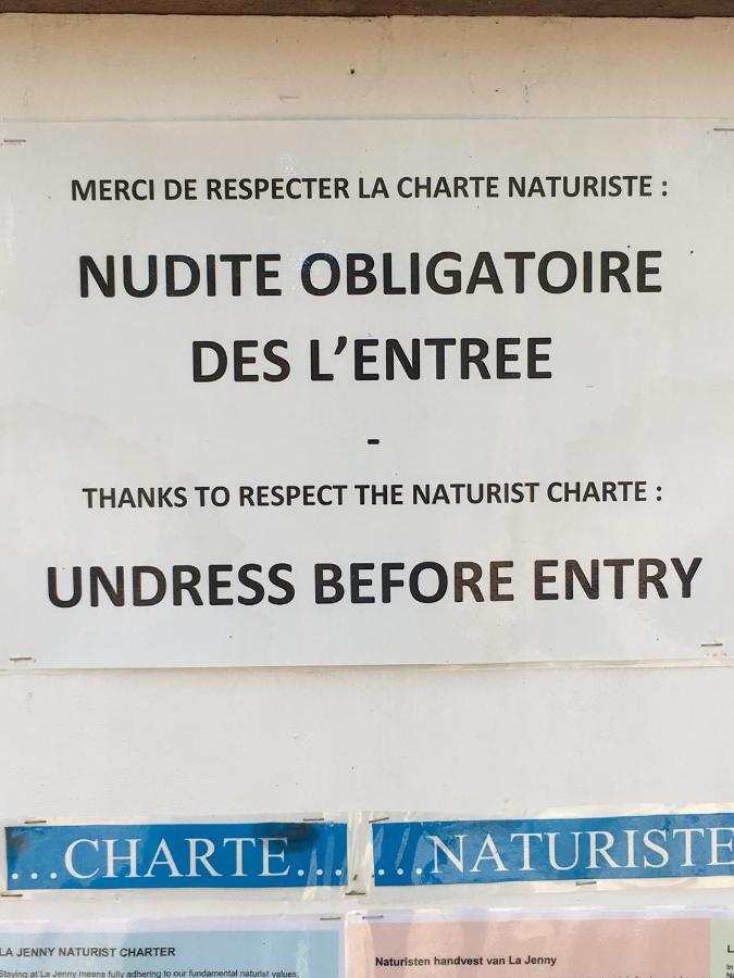 Chalet Orange Naturiste La Jenny ル・ポルジュ エクステリア 写真