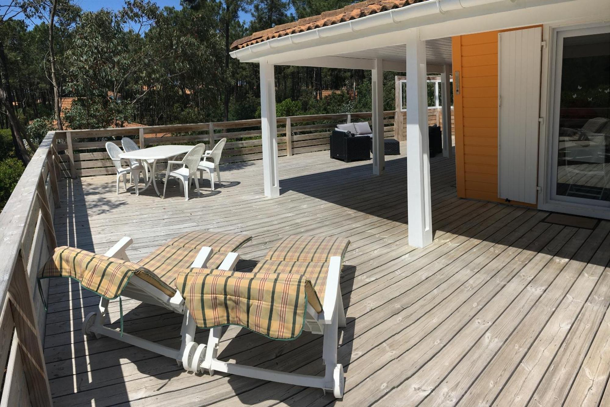 Chalet Orange Naturiste La Jenny ル・ポルジュ エクステリア 写真